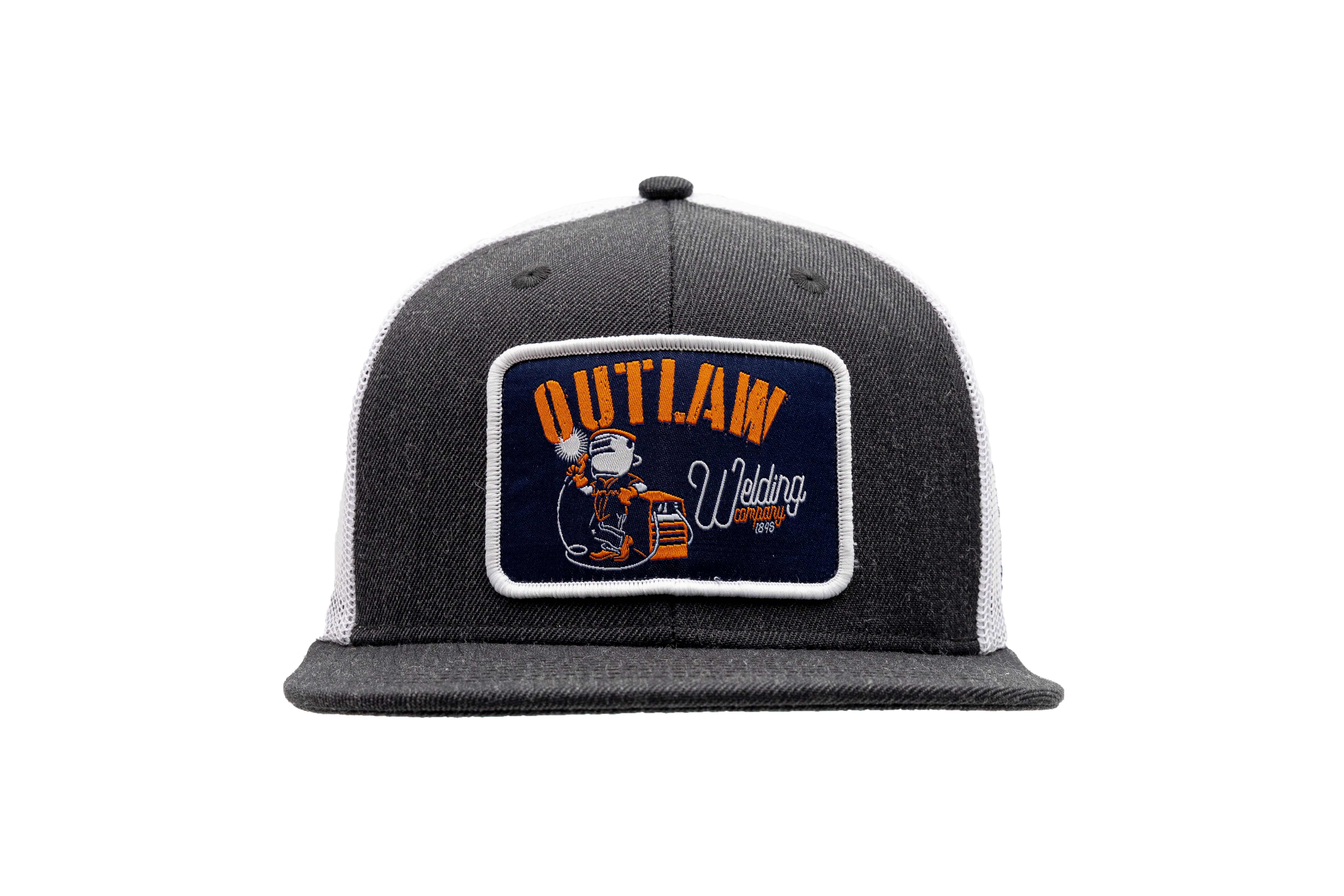 Outlaw Machine Hat Dark Gray